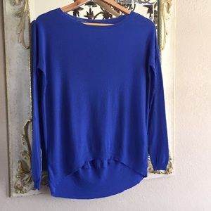 Theory cobalt blue thin wool sweater. Size S/P